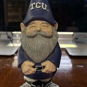 TCU Gnome Figurine